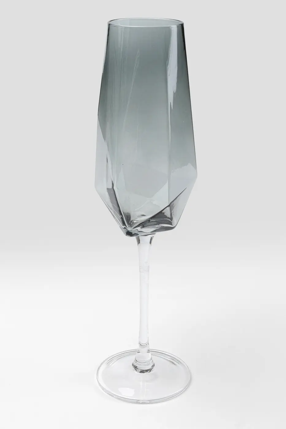 Kare Design Sektglas Diamond Smoke