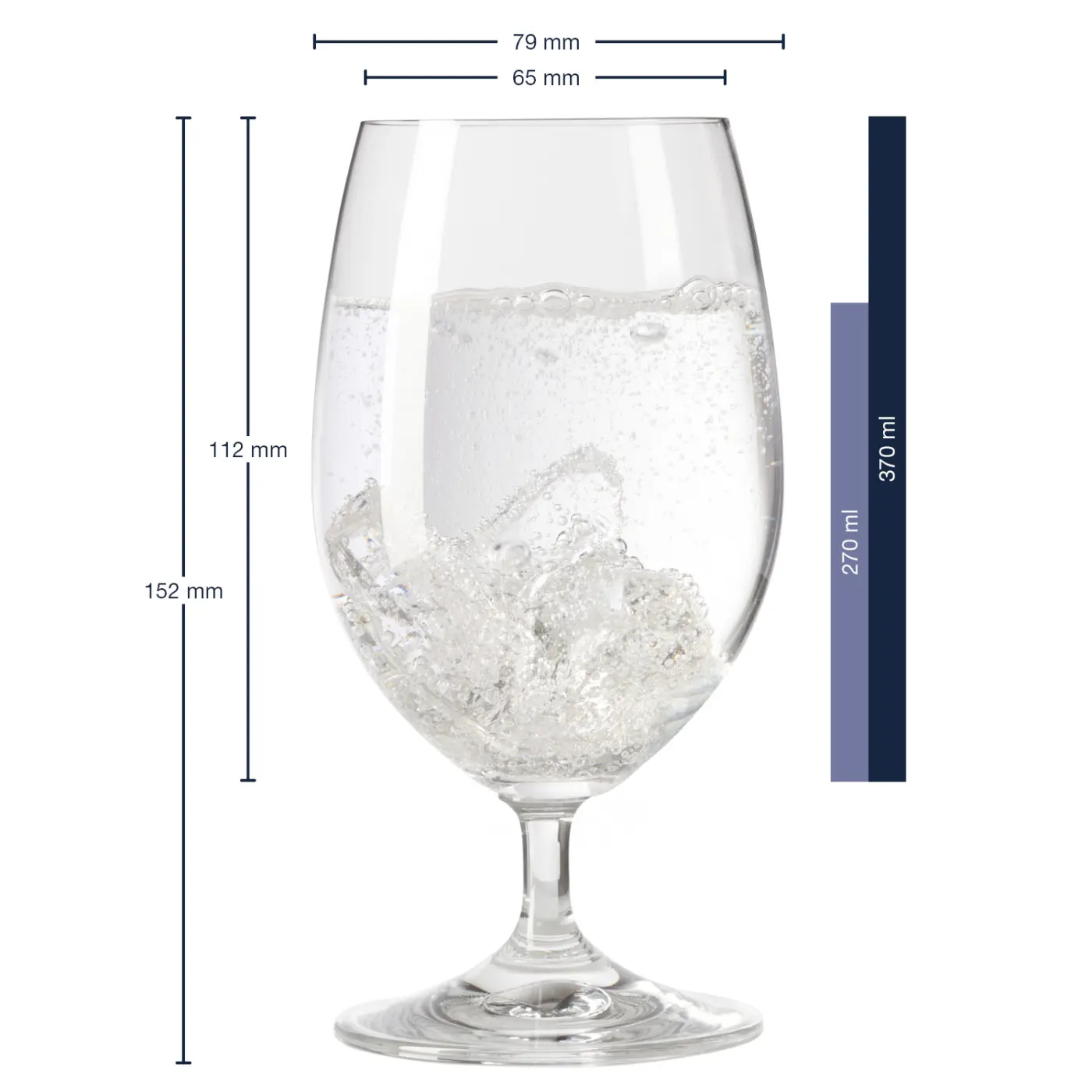 Leonardo Wasserglas DAILY 370 ml Leonardo Wasserglas DAILY 370 ml