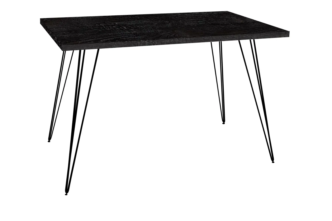 Mäusbacher Schreibtisch Office schwarz matt / flamed wood black