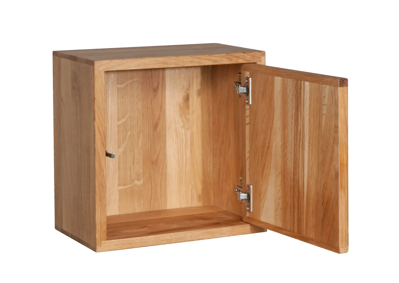 3S Frankenmöbel Wandregal III Wildeiche geölt ca. 34x34x19 cm