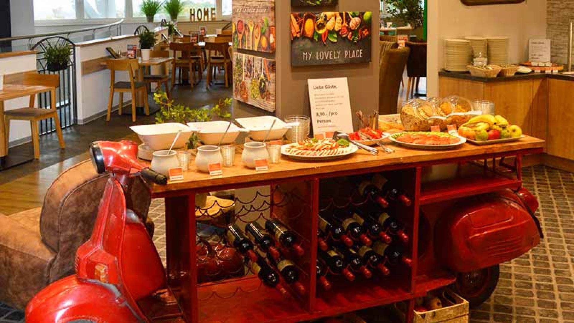 Restaurant Bella Bergisch • Möbel Knappstein