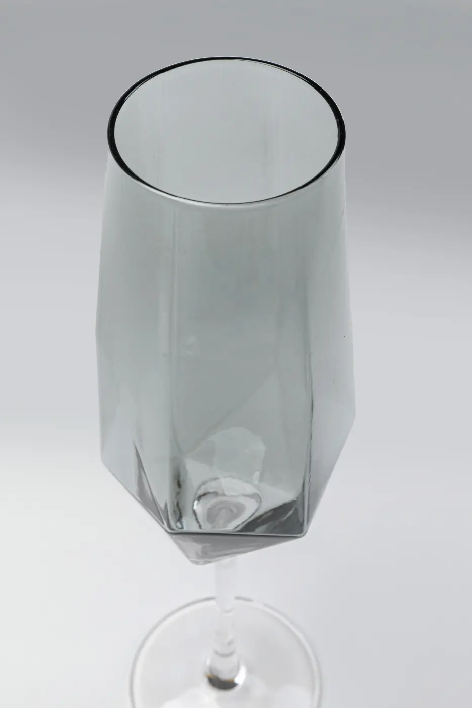Kare Design Sektglas Diamond Smoke