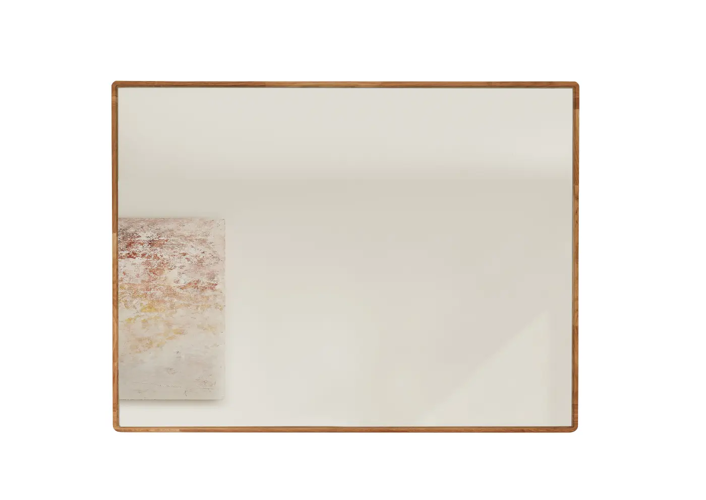 3S Frankenmöbel Spiegel KM-0663 Wildeiche geölt ca. 100x80x2 cm