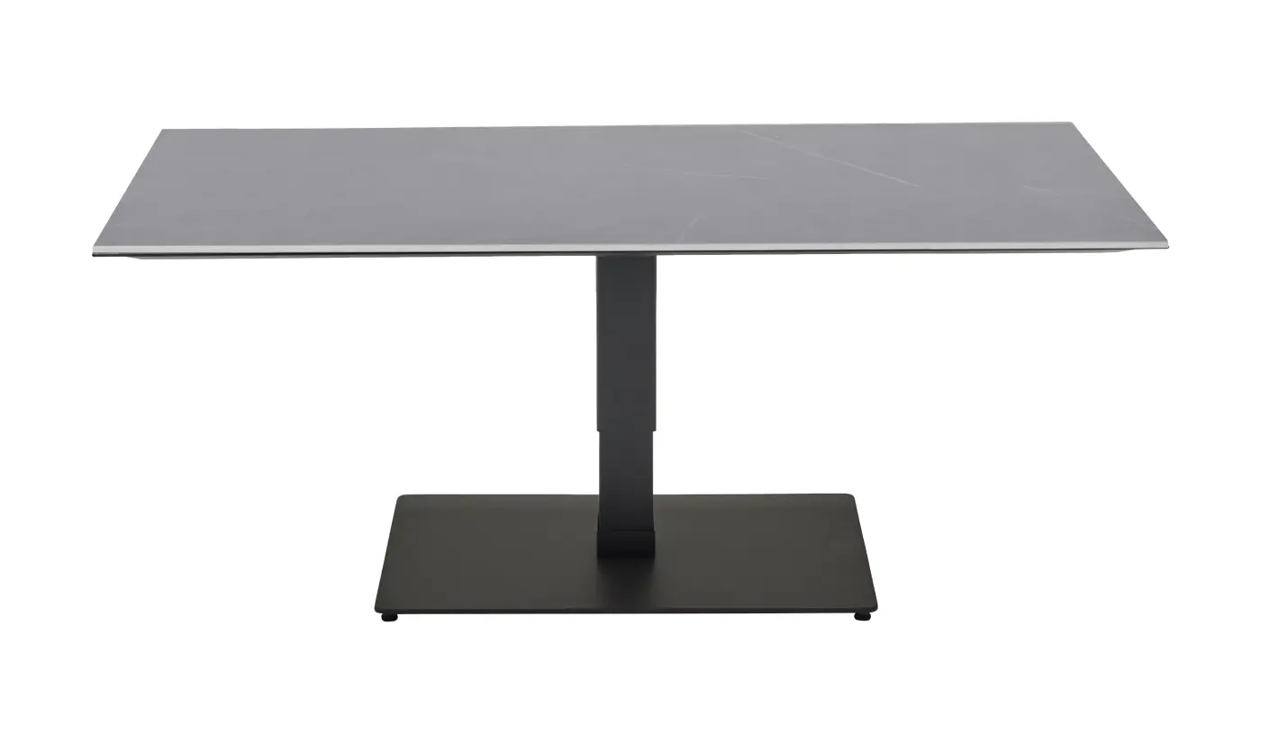 LC Garden Lifttisch Bari Dunkelgrau ca. 120x50-70x70 cm