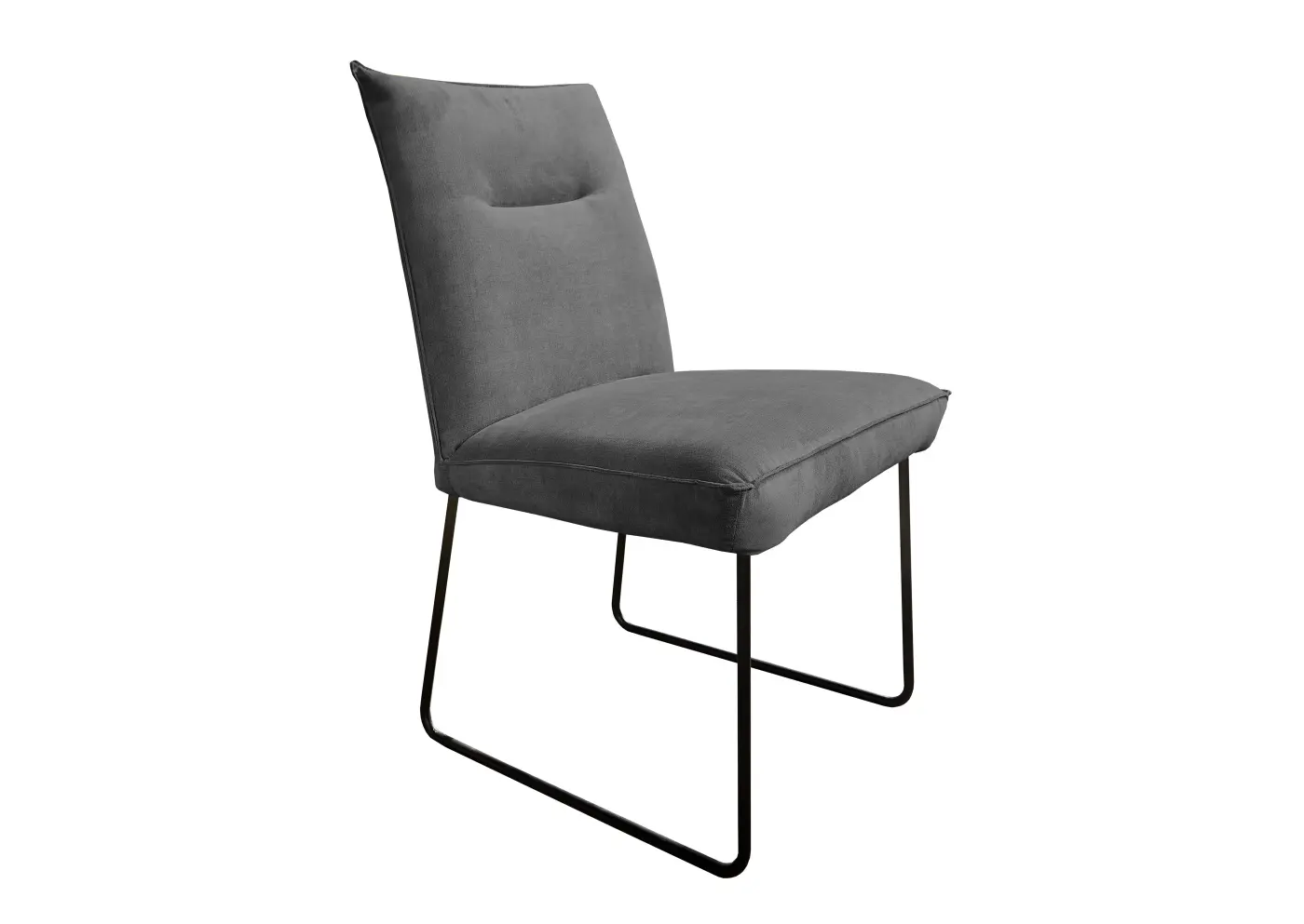 3S Frankenmöbel Esszimmerstuhl ST-0512 dunkelgrau ca.50x94x63 cm