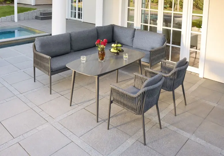 LC Garden Esstisch Bari ca. 160x90x75 cm