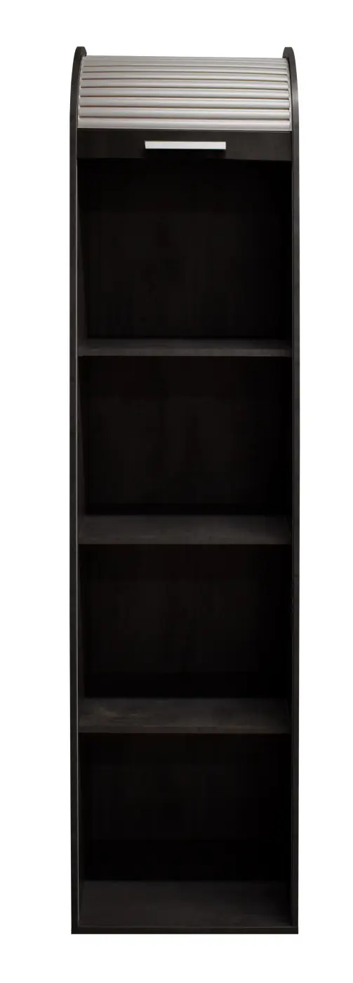 Mäusbacher Jalousieschrank RL_46-192 schwarzstahl / weiß