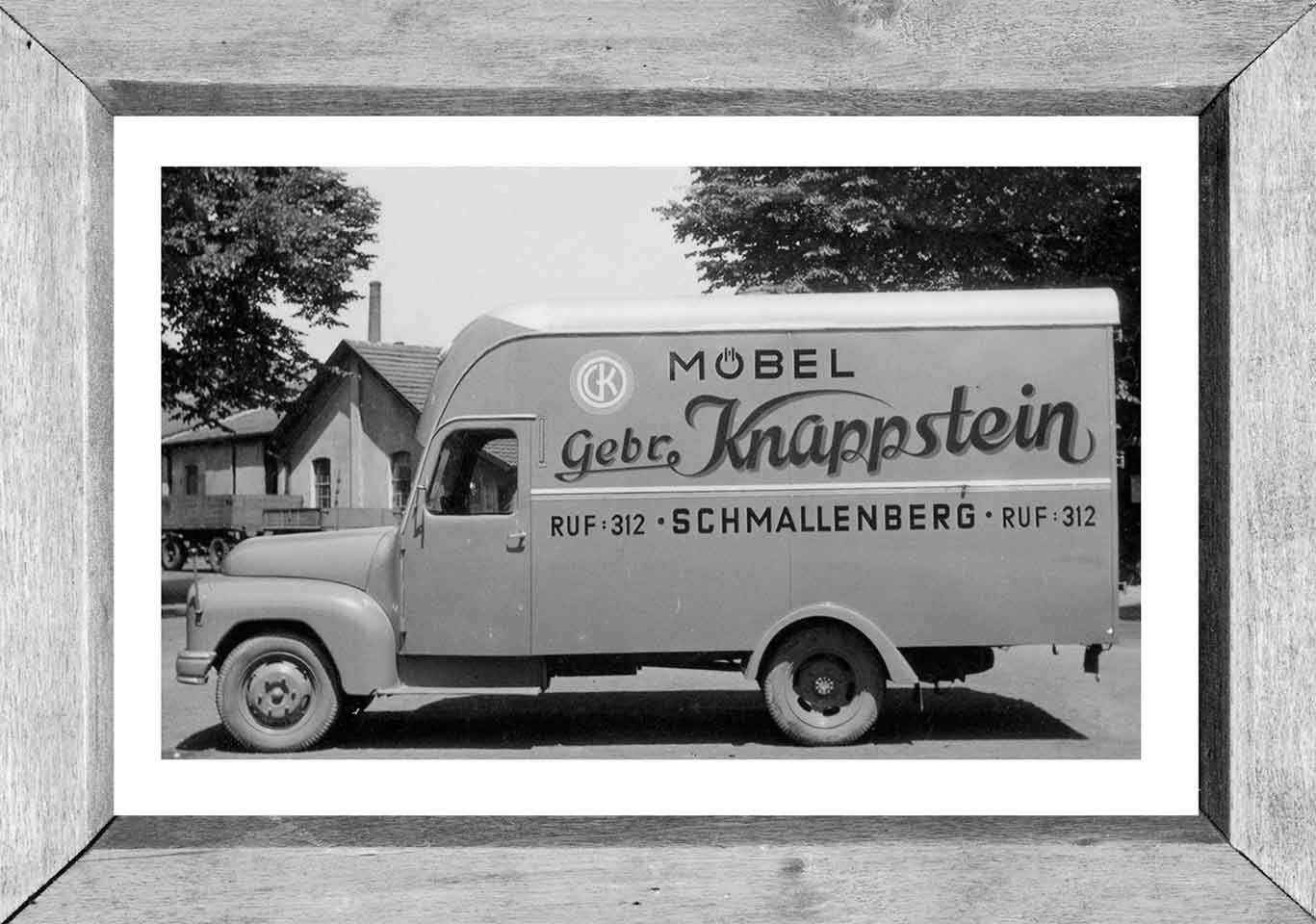 Erster LKW • Möbel Knappstein