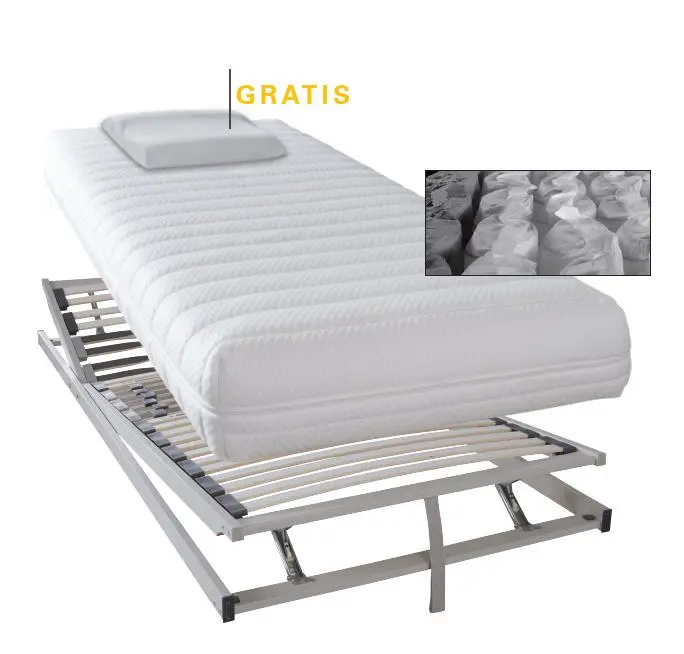 ADA Nova Matratzenset Sirius 8 H3 140x200 cm Nackenkissen gratis
