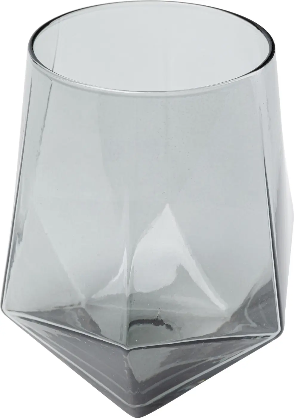 Kare Design Wasserglas Diamond Smoke 510 ml